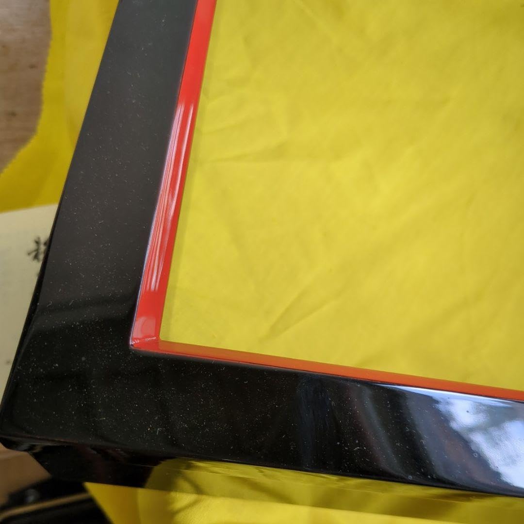 炉縁　輪島塗　漆器　木製　茶道具　茶道　木箱 炉縁輪島塗漆器木製茶道具茶道木箱